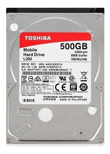 Disco Duro 500GB Toshiba HDWD105 P300 3.5 Interno | cinet