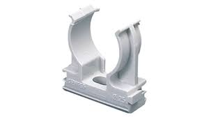 Abrazadera Clip 32mm Blanco