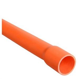 Tubo Conduit 25mm x 3 mt Color Naranjo