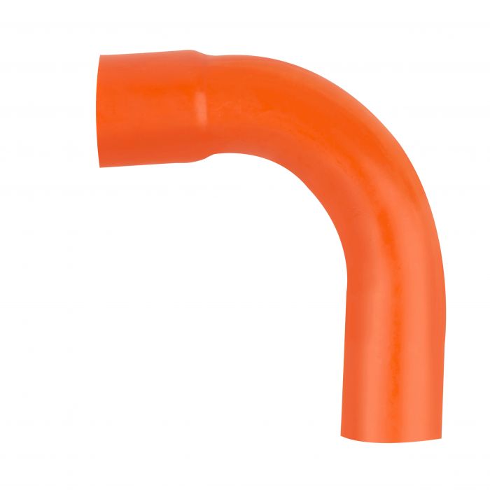 Curva Conduit 25mm Naranjo