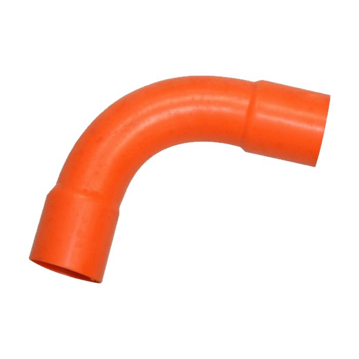 Curva Conduit 16mm Naranjo