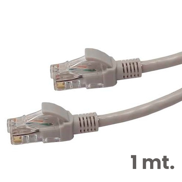 Patch Cord Cat6 1m Ulink Gris 