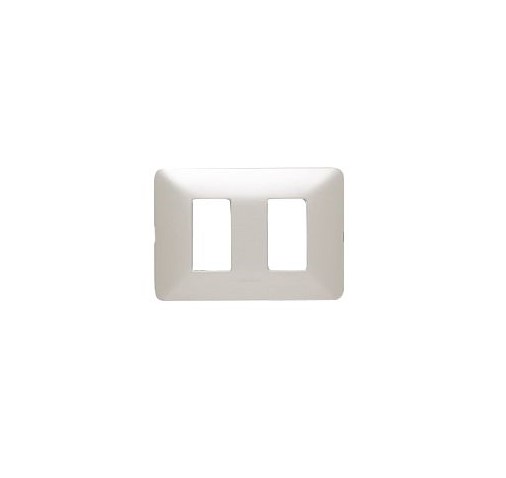 Placa Matix Bticino AM503M2AL Natural 2P 